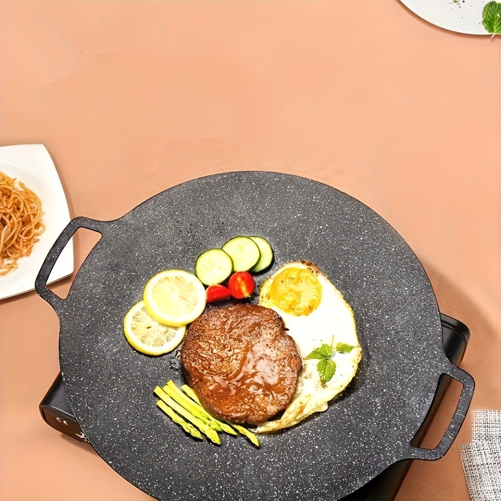 Versatile Non-Stick Skillet for Indoor Cooking & Outdoor Grilling - Euroselle