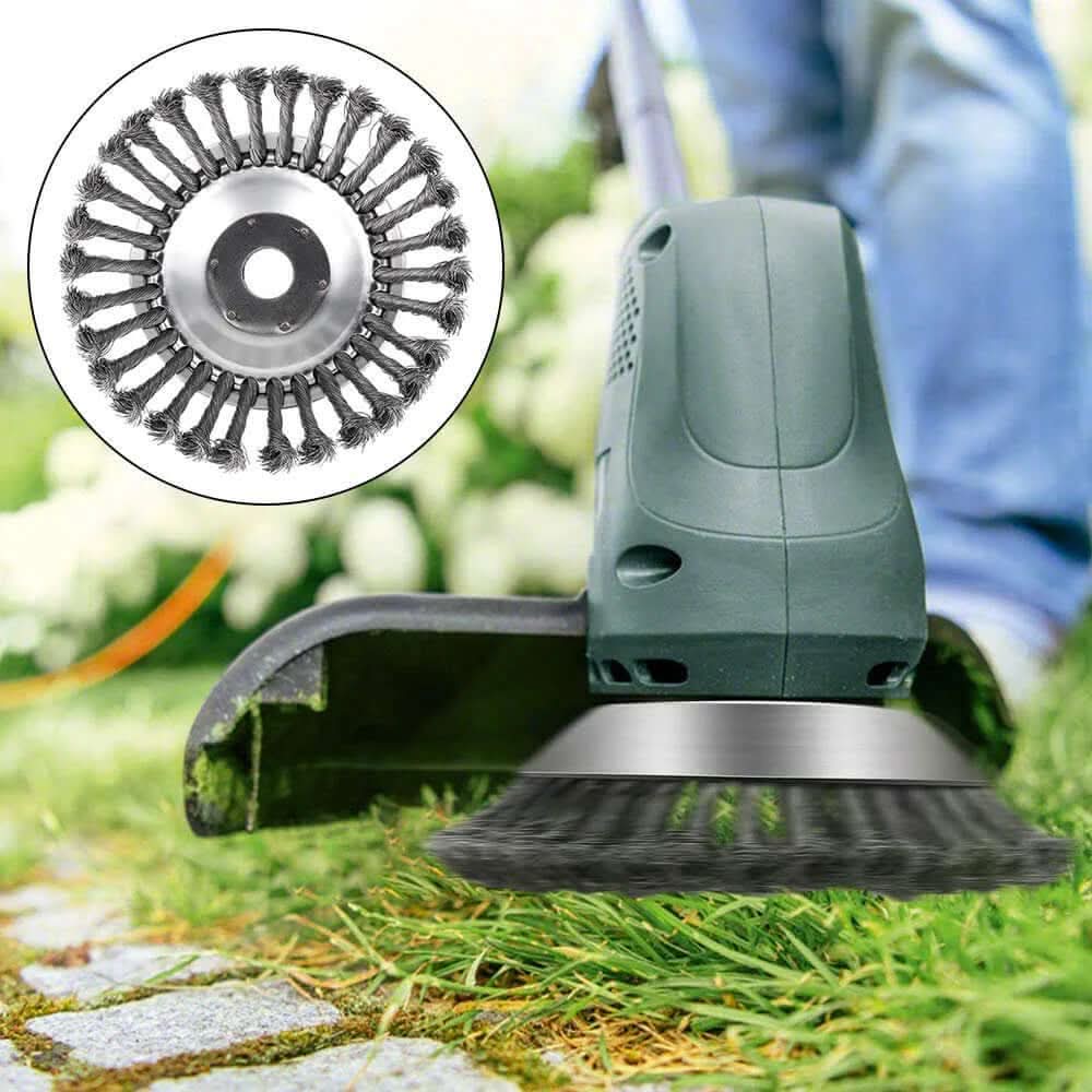 Coupe-herbe durable en acier — lame de coupe haute résistance