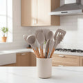 12-Piece Silicone Kitchen Utensil Set — Heat Resistant, BPA Safe