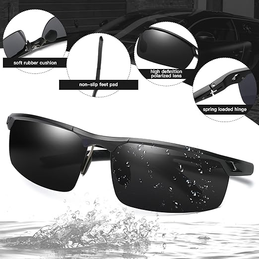 Photochromic Reading Glasses — UV400, Blue Light Filter, TR90