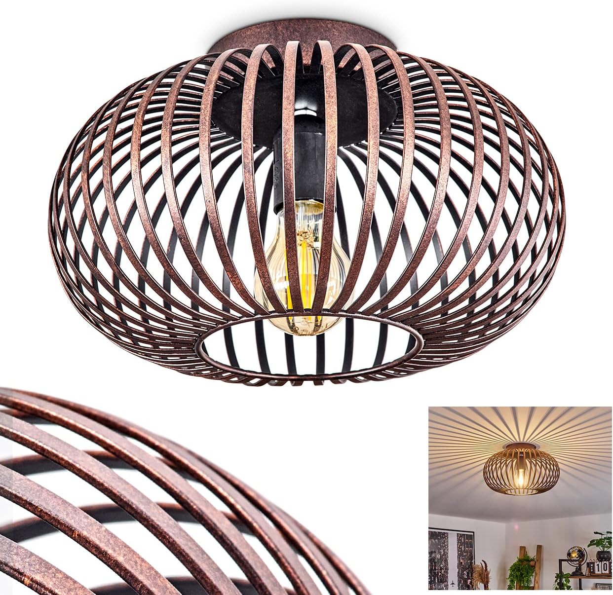 NovaRetro Ceiling Pendant Light In Multiple Colors For Home