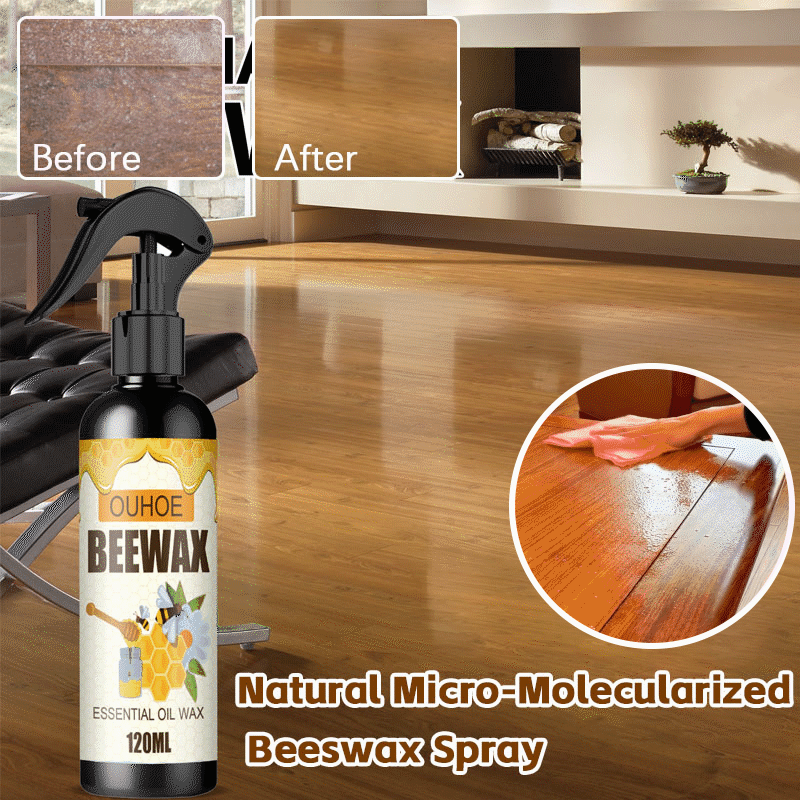 Tiszta méhviaszos bútorápoló spray - fényesítés, lerakódások eltávolítása, nem mérgező