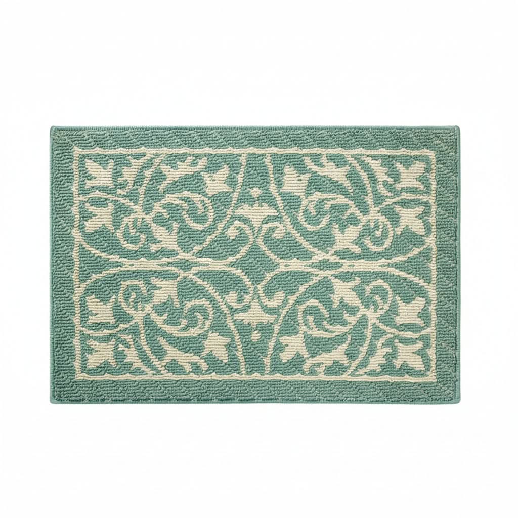 Entryway Mat — Low-Profile Non-Slip Rubber Backing, Washable