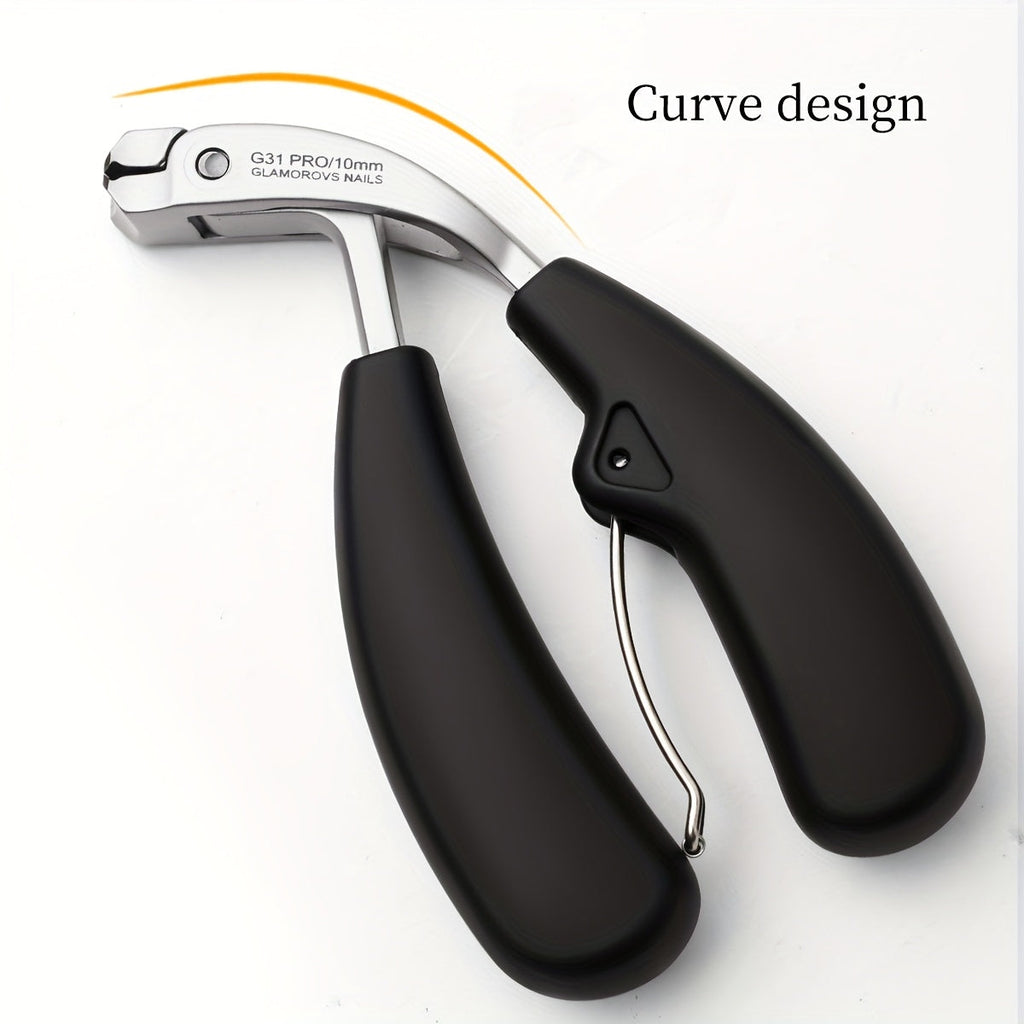 1pc G31 Nail Clippers Ergonomic Long Handle Stainless Steel - Euroselle