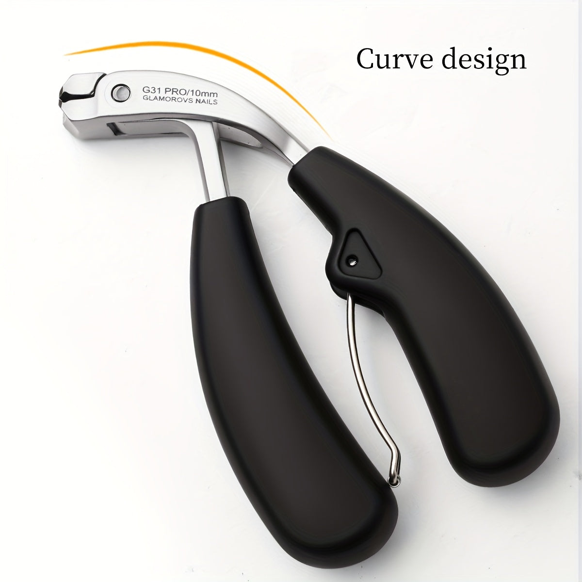 1pc G31 Nail Clippers Ergonomic Long Handle Stainless Steel - Euroselle