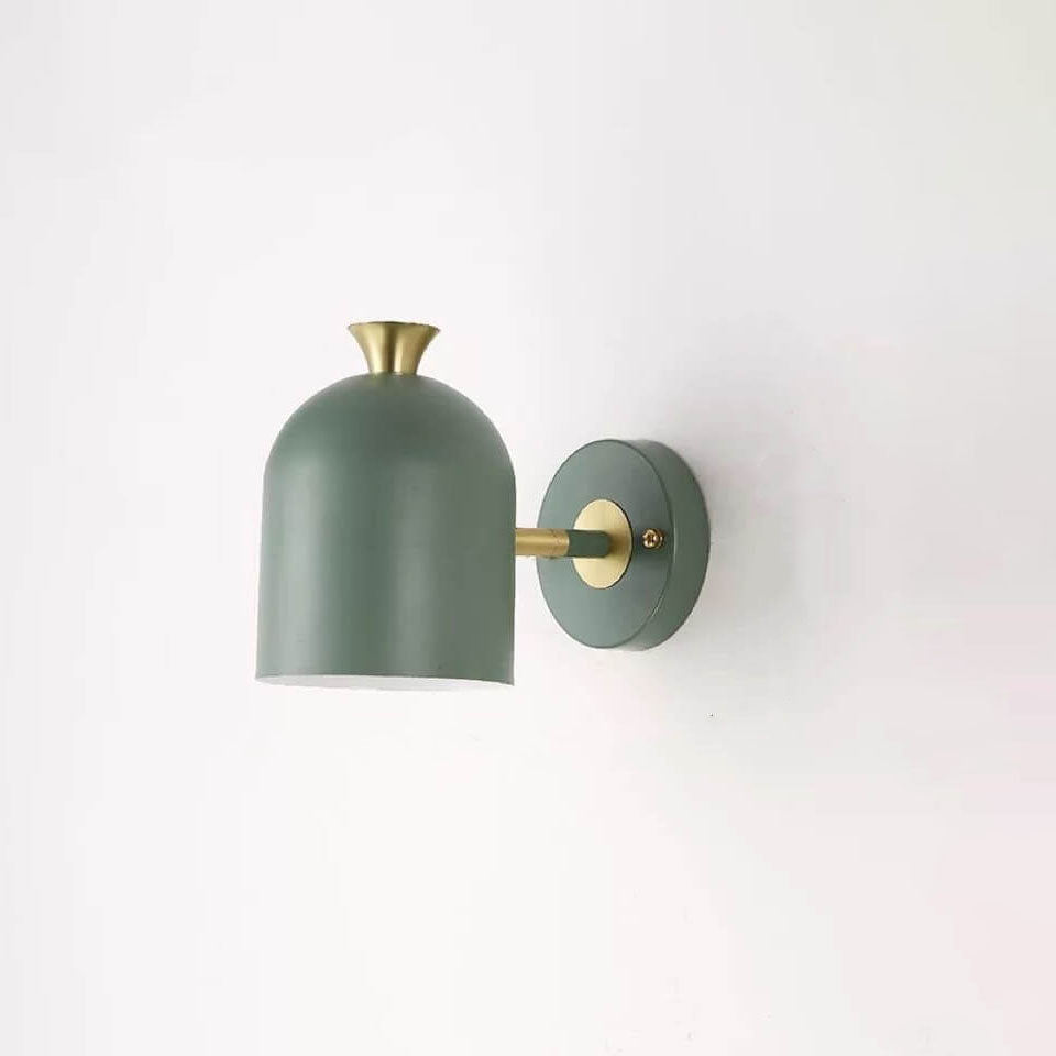 LumenLine Modern Metal Cylinder Wall Lamp With One Light