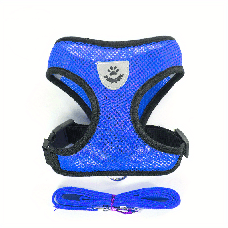 Reflective Pet Vest with Leash for Dogs and Cats - Euroselle