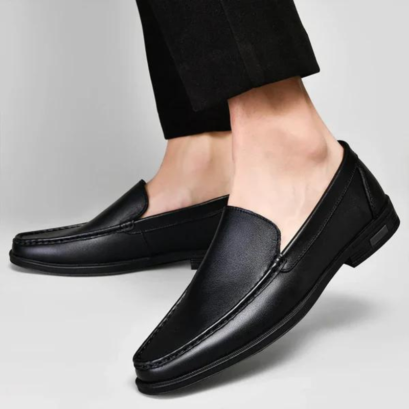 Elegante Slipper aus echtem Leder für Herren – handgefertigter italienischer Stil