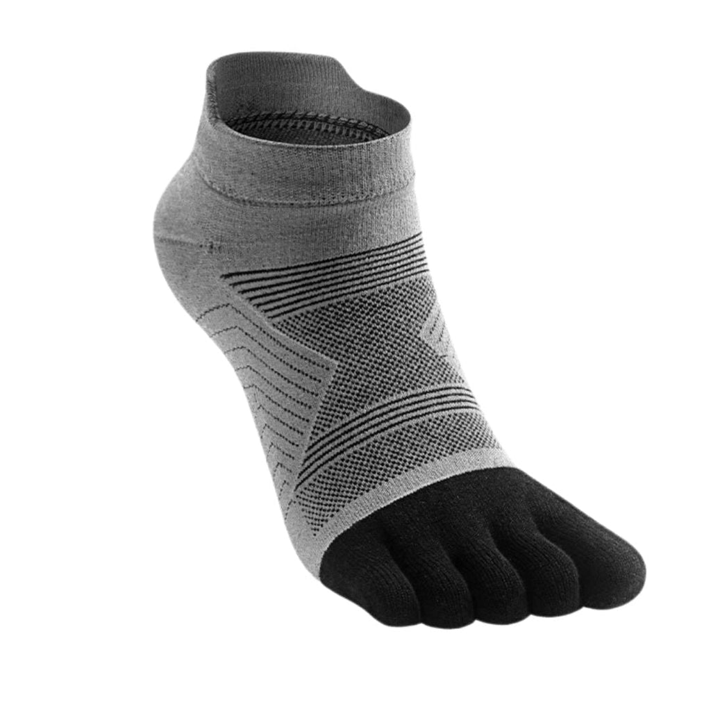 Șosete pentru degete din lână merinos, pentru bărbați - design de iarnă izolat, cu 5 compartimente pentru degete