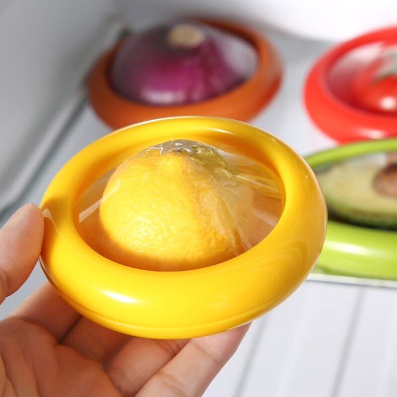 BPA-free polovykrojené nádoby na potraviny - 4 do sebe zapadající dózy s nacvakávacími víčky