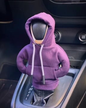 Mini-hoodiehoes voor de versnellingspook, voor handgeschakelde en automatische auto's