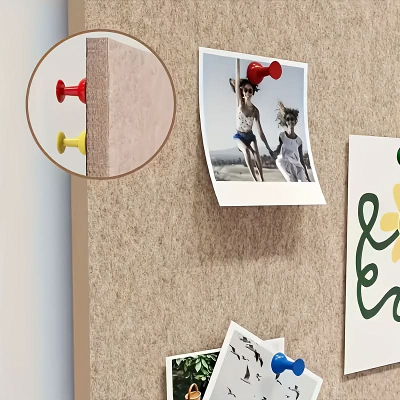 Filcowa tablica korkowa 24×47 in — organizer ścienny i pinezki
