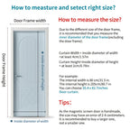 Magnetic Mosquito Screen Curtain for Hands-Free Door Protection - Euroselle