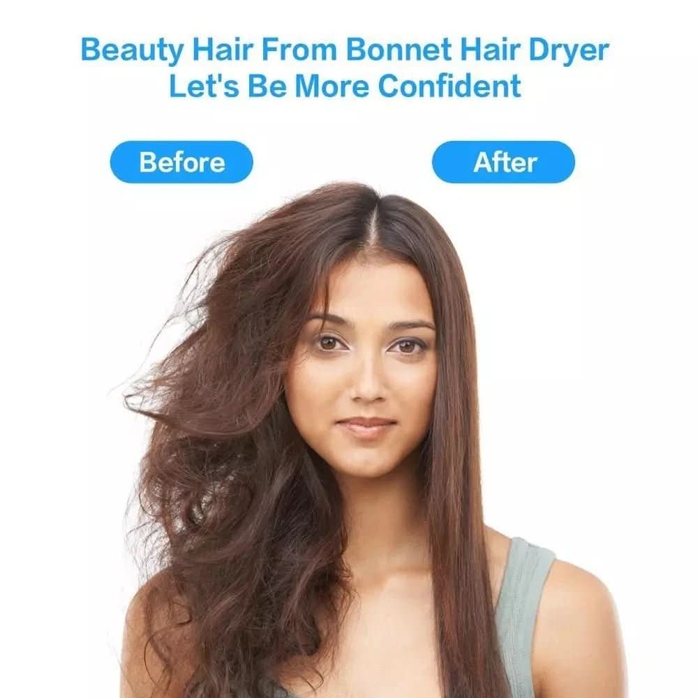 SwiftDry Hairdryer Caps Set — Two Lightweight Drying Caps