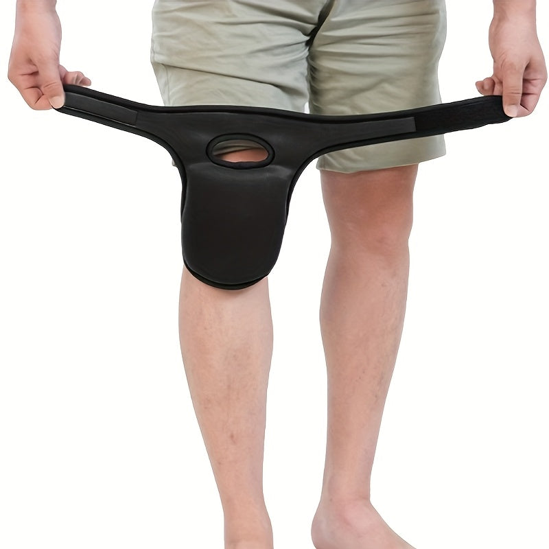 Ergonomische, gepolsterte Knieschoner – verstellbare Riemen, Unterstützung der Gelenke