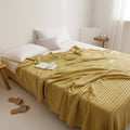 Waffle Weave Cotton Quilt Blanket - Euroselle