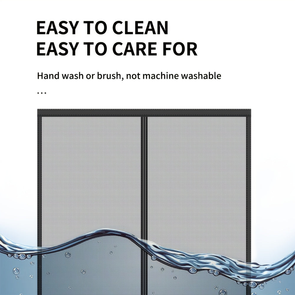 Magnetic Mosquito Screen Curtain for Hands-Free Door Protection - Euroselle