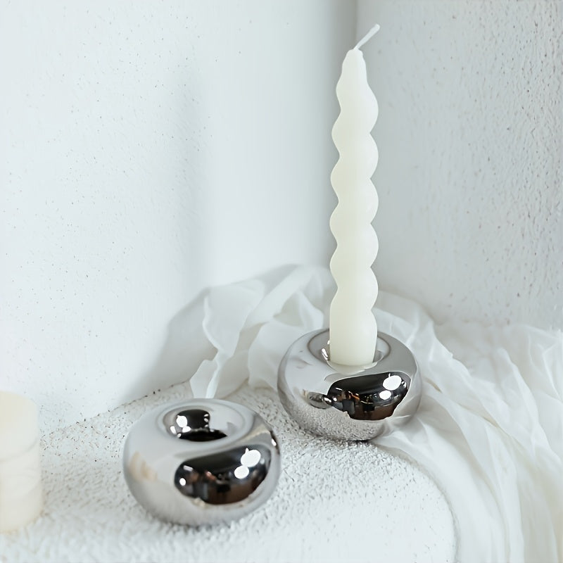 Modern Ceramic Tea Light Holder - Euroselle