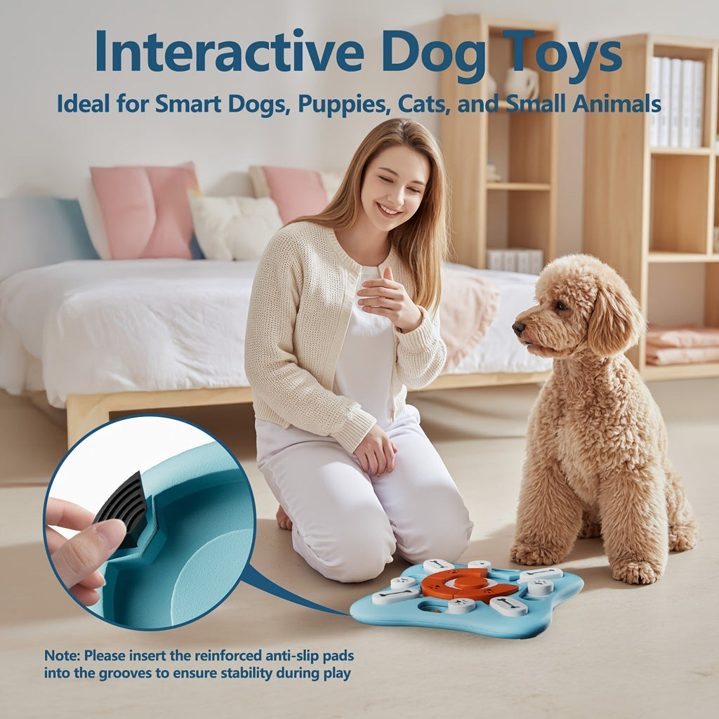 Interaktiver IQ-Langsamfutterspender für Hunde - Euroselle