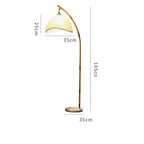 Bamboo Floor Lamp