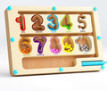 BrightPath ColorQuest magnetisch bordspel - doolhof met kleuren en cijfers, vanaf 3 jaar