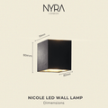 Nicole LED Wall Lamp