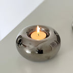 Modern Ceramic Tea Light Holder - Euroselle