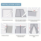 Magnetic Mosquito Screen Curtain for Hands-Free Door Protection - Euroselle