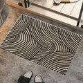 Abstract Swirl Pattern Doormat for Indoor and Outdoor Use - Euroselle