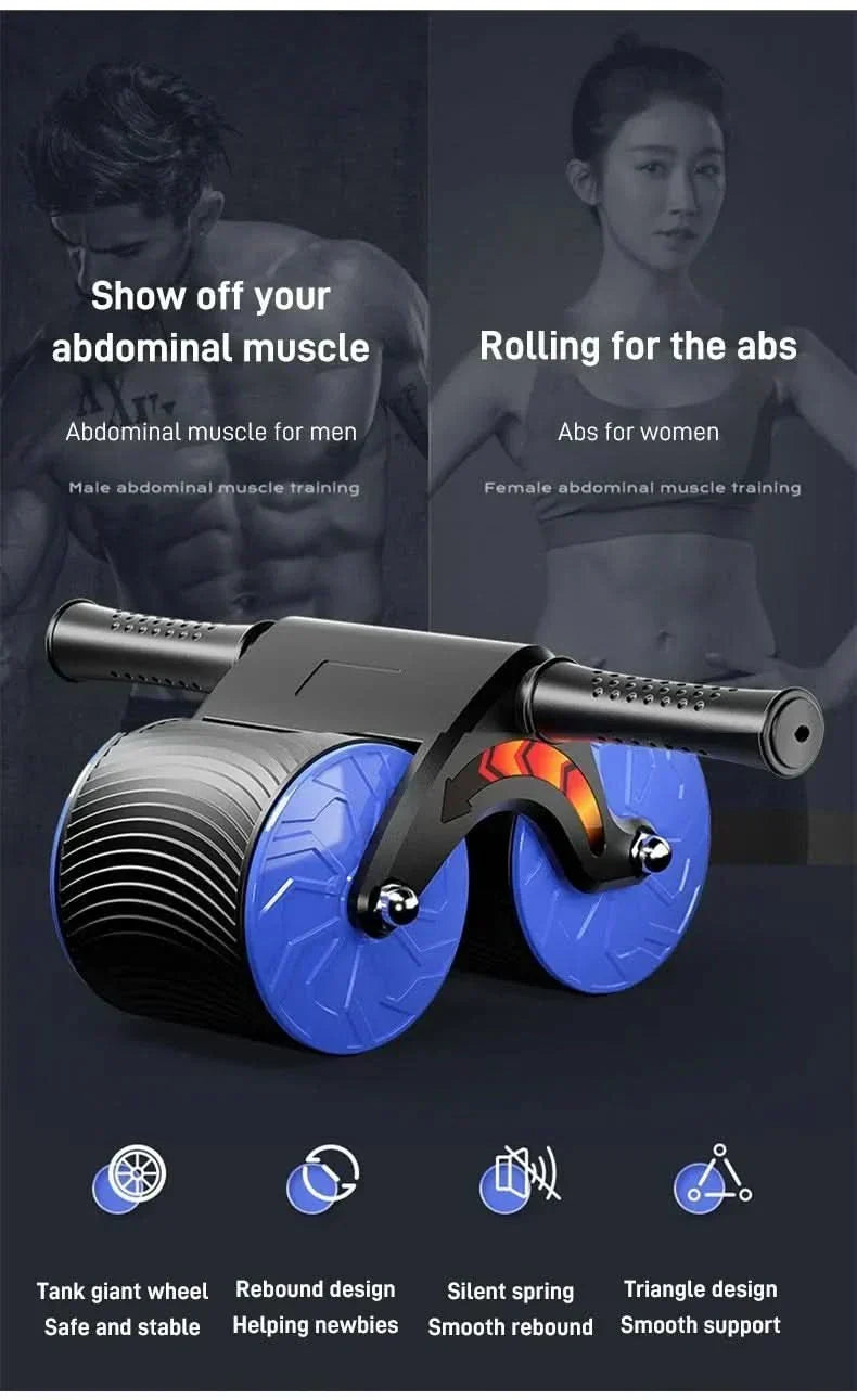 AeroCore Auto Roller Pro Core Trainer — Automated Abdominal Roll-Out System