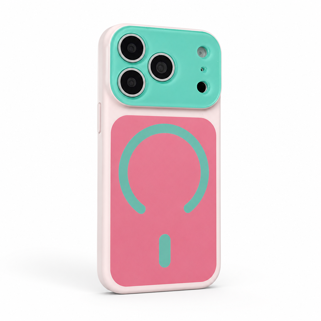Magnetisk iPhone 13-17-cover — forstærkede hjørner, trådløs opladning