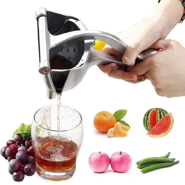 Bärbar manuell citruspress - juicepress för citron, lime och apelsin