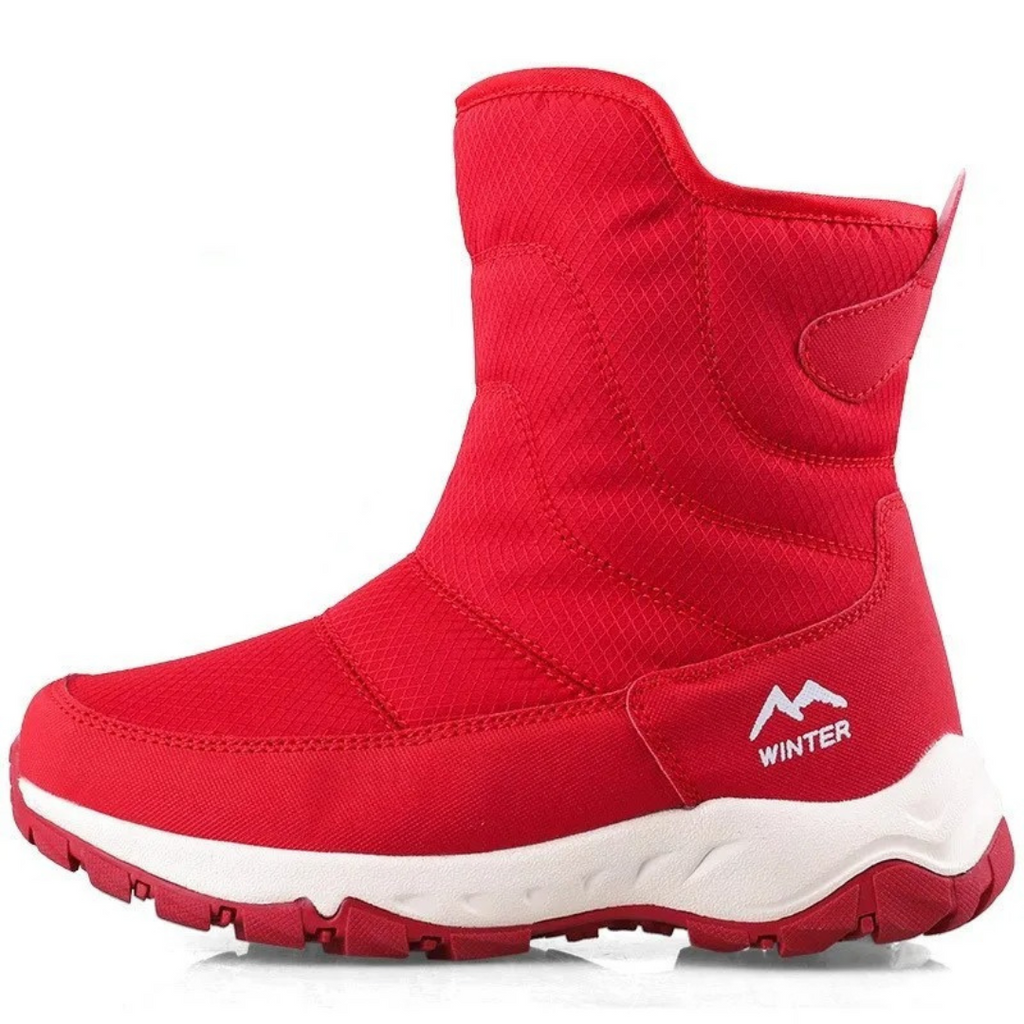 Botas de invierno impermeables y aislantes para mujer — Suela antideslizante