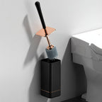 Moderne Badezimmer-Reinigungsbürste mit robustem Halter - Euroselle