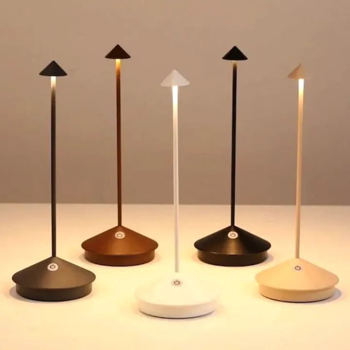 Ładowalna aluminiowa lampa LED oświetlająca, 12 in, 185 lumenów, 2700K
