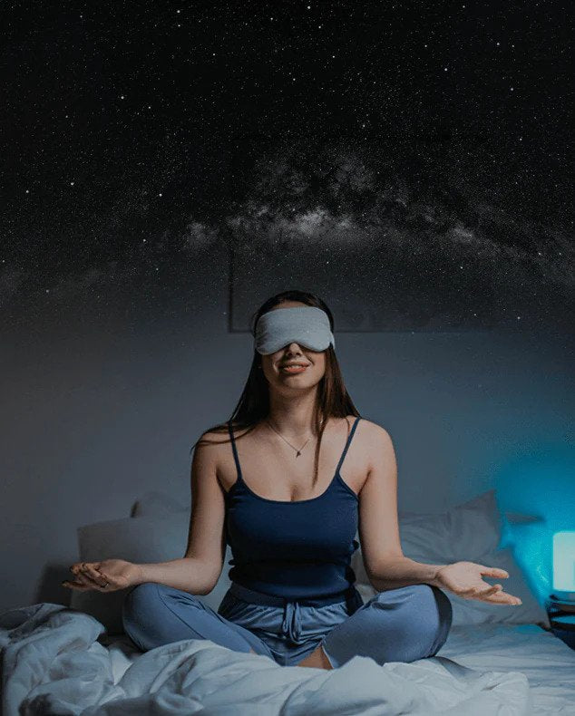 Cosmos Night Light Projector — Rotating Nebula & Stars LED