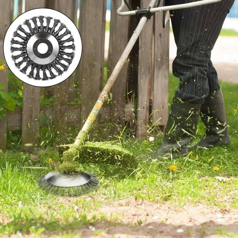 Coupe-herbe durable en acier — lame de coupe haute résistance