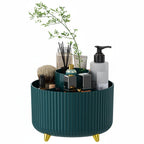 Plastic 360° Rotating Makeup Storage with 5 Sections - Euroselle