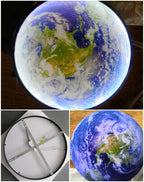 Die Earth LED-Wandleuchte