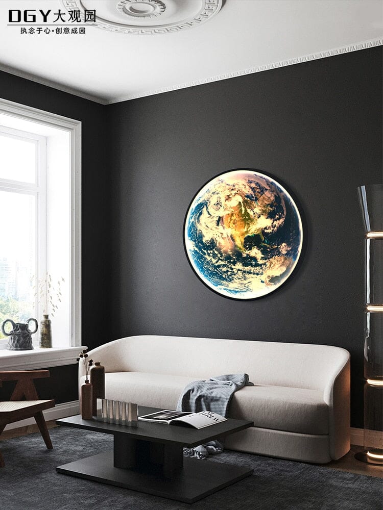 Die Earth LED-Wandleuchte