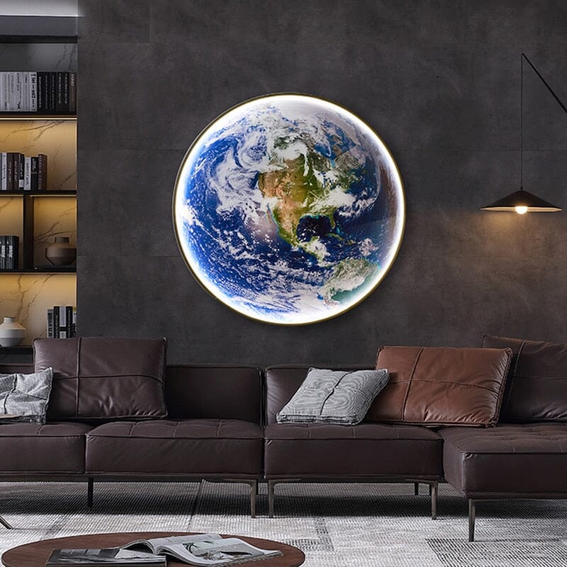 Die Earth LED-Wandleuchte