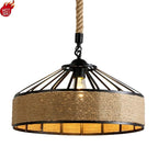 Sisal Rope Pendant Light