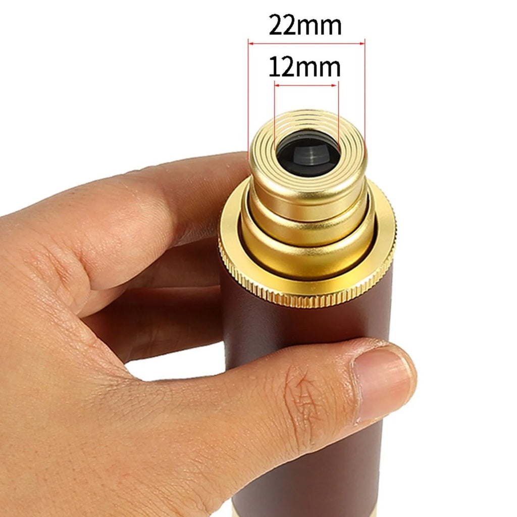 VistaPro compacte aluminiumreistelescoop — 25x vergroting, objectief van 30mm, groot gezichtsveld