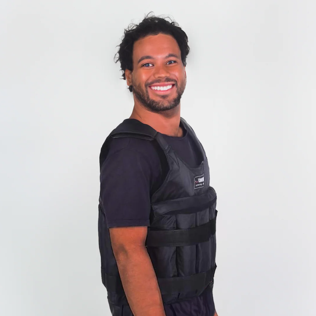 Gilet lesté ajustable de 110 lb pour un entraînement amélioré - Euroselle