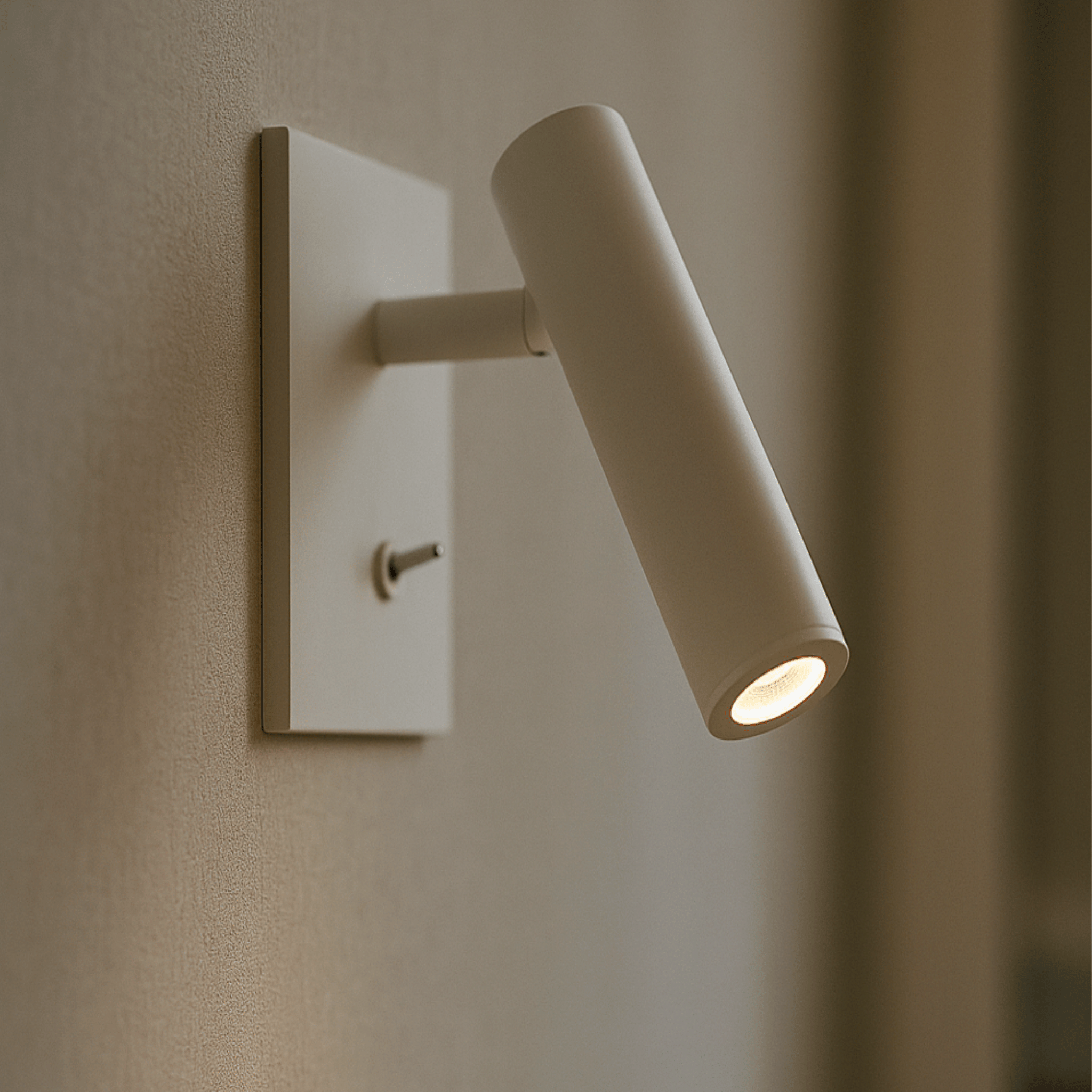 Adjustable LED Wall Lamp – Modern Minimalist Wall Light with Switch for Bathroom and Home Lighting | Euroselle