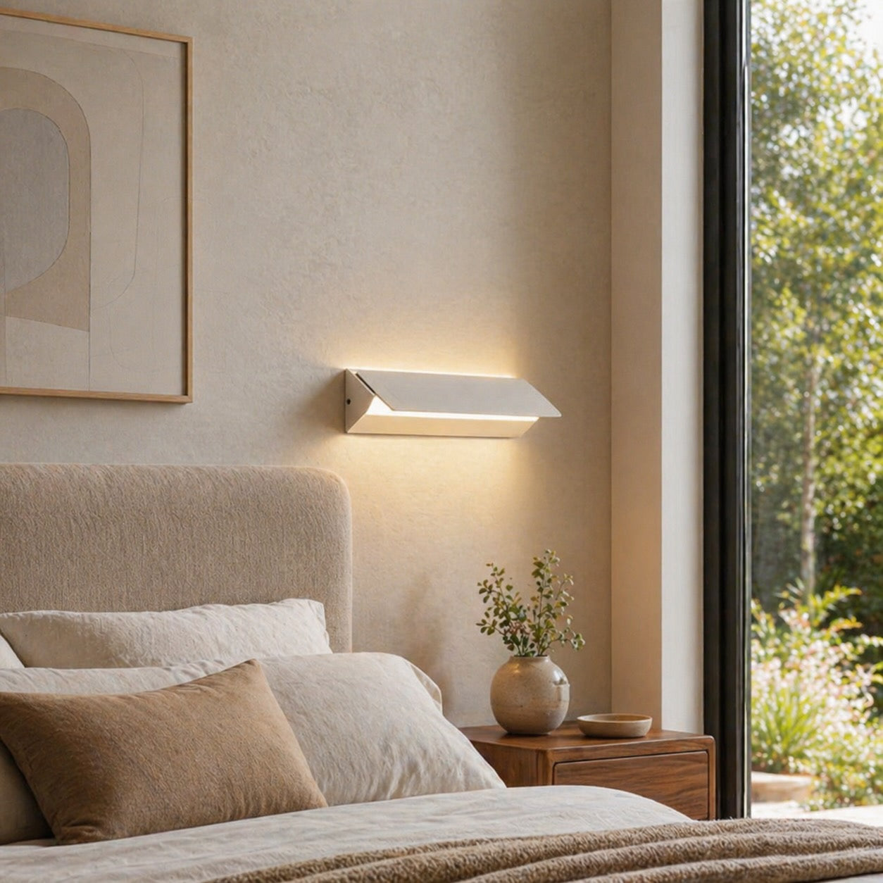 LED Wall Light Adjustable Beam COB Aluminum Indoor Wall Mount | Euroselle