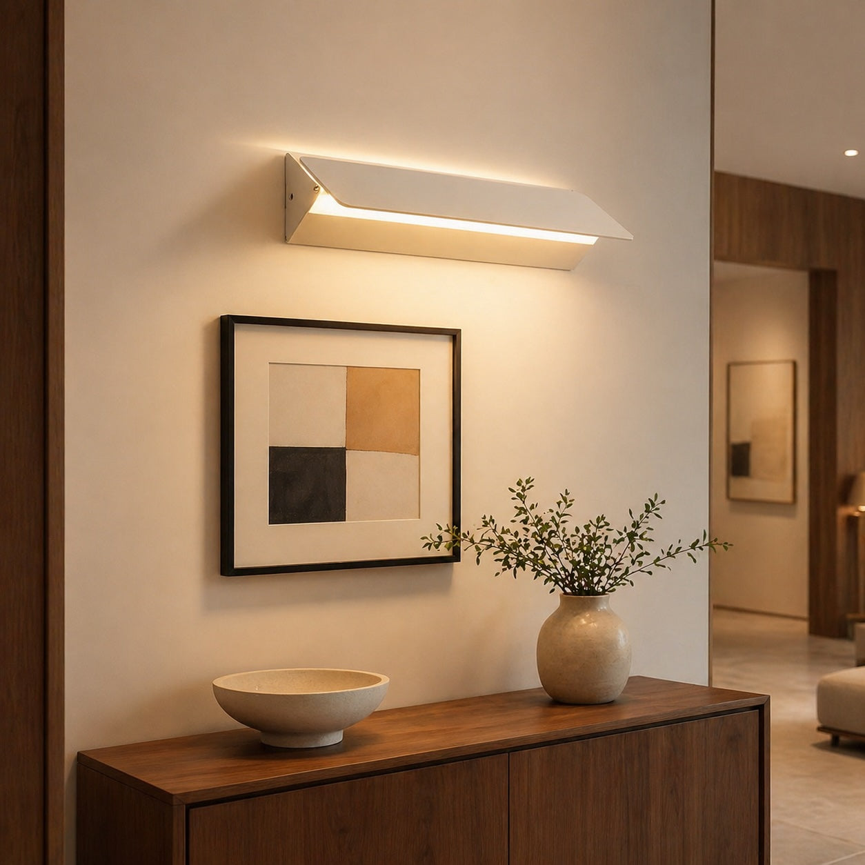 LED Wall Light Adjustable Beam COB Aluminum Indoor Wall Mount | Euroselle