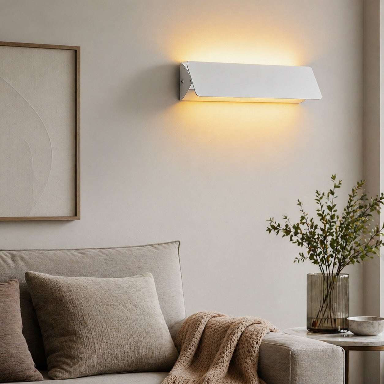 LED Wall Light Adjustable Beam COB Aluminum Indoor Wall Mount | Euroselle