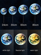 Die Earth LED-Wandleuchte