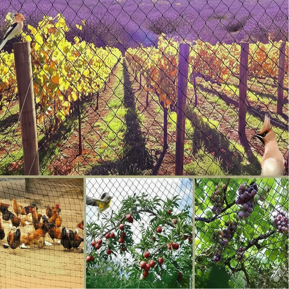 UV-Resistant Netting for Orchards, Birds & Deer - Euroselle